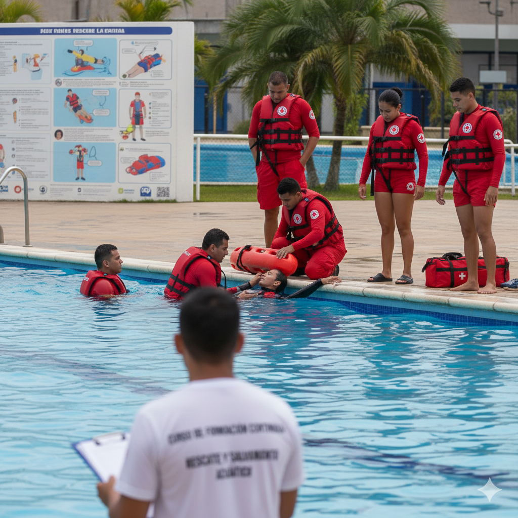 Rescate y salvamento acuático – 16 horas