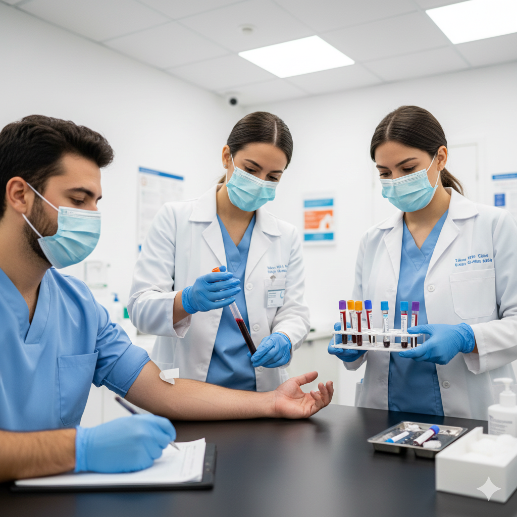 Toma de muestra – 10 horas